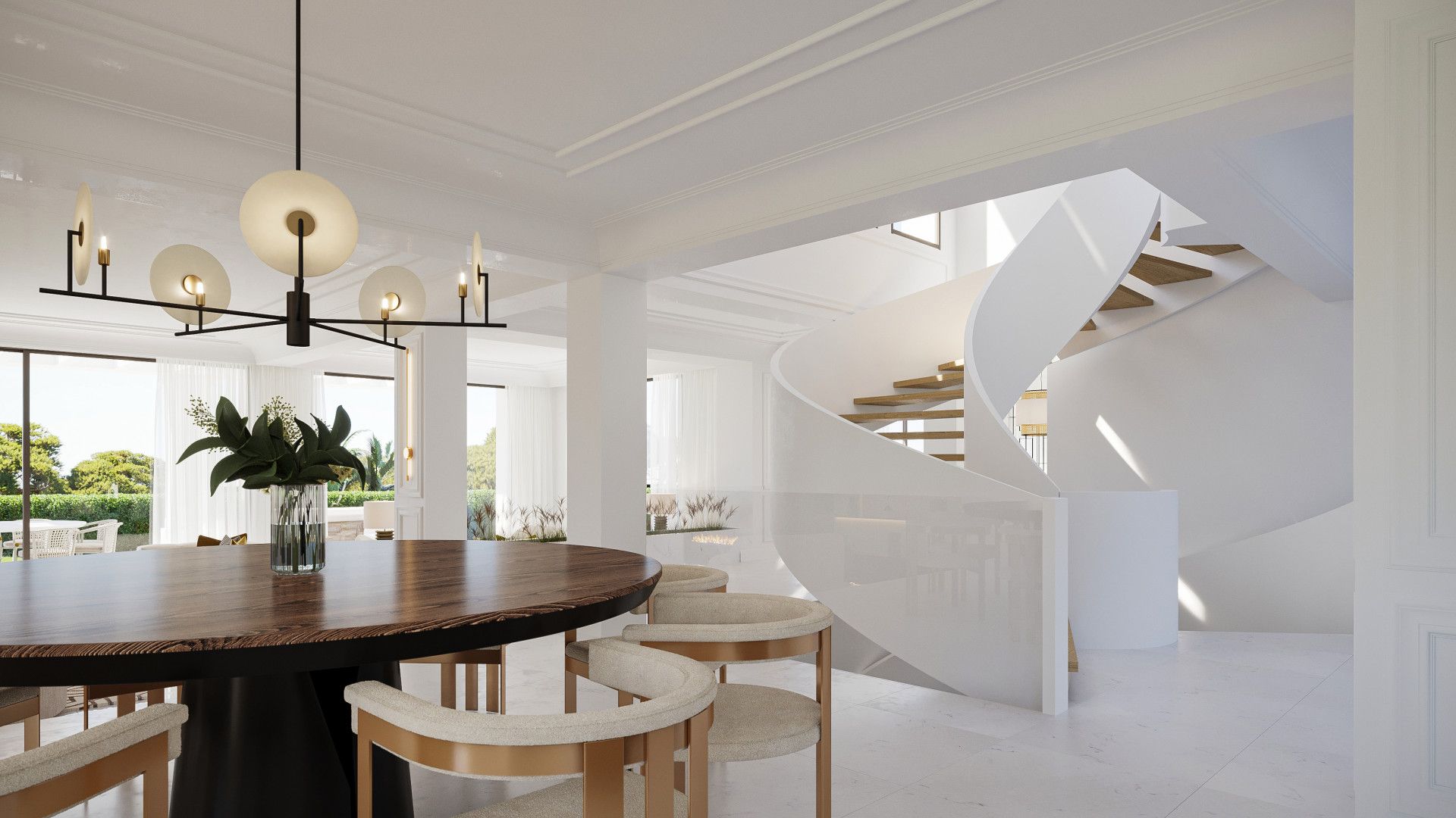 lujosa casa de nueva construcción en Valle del Golf, Marbella